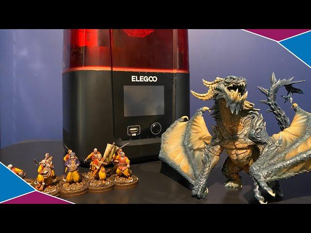 Elegoo Mars 3 First Impressions: How is it for miniatures?