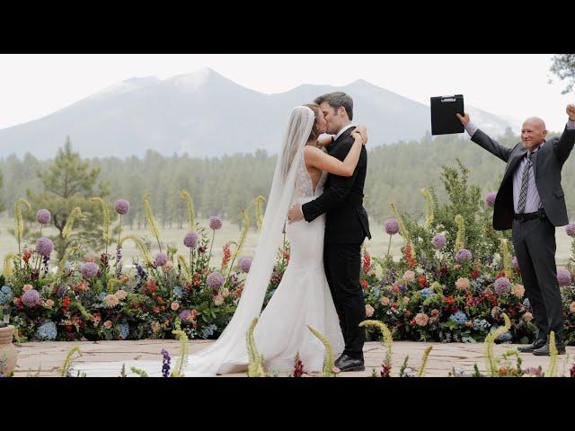 Romantic The Arboretum at Flagstaff Wedding // Shannon & Brian {Flagstaff wedding videographer}