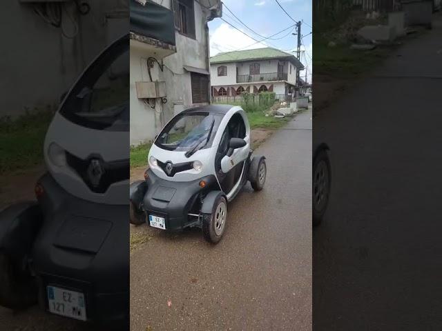 French Guiana, One manned French car.