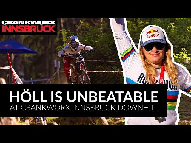 HÖLL IS UNBEATABLE AT CRANKWORX INNSBRUCK DOWNHILL