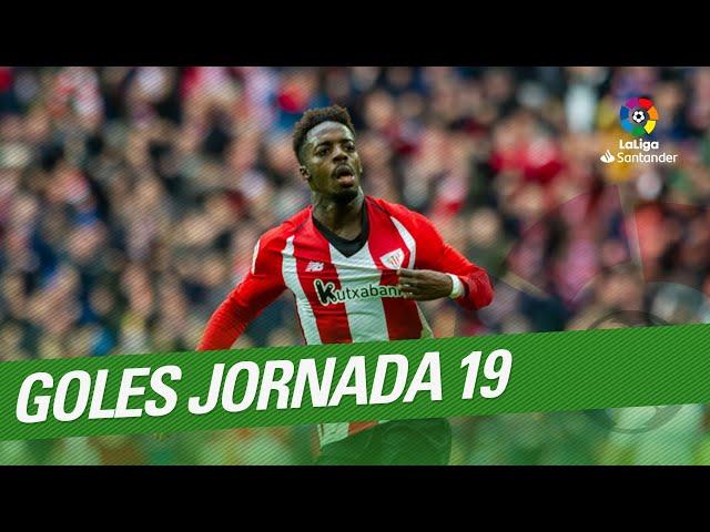 Todos los goles de la Jornada 19 de LaLiga Santander 2018/2019