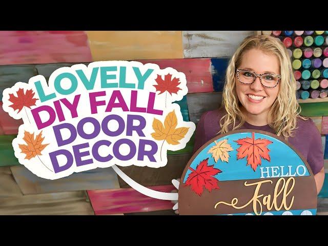 New 3D Fall Season Door Hanger