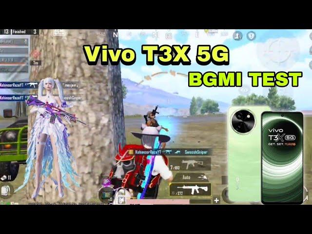 1vs 4 clutch || Vivo T3X 5G bgmi test #bgmi #pubgmobile #gaming #kohinoorrazayt