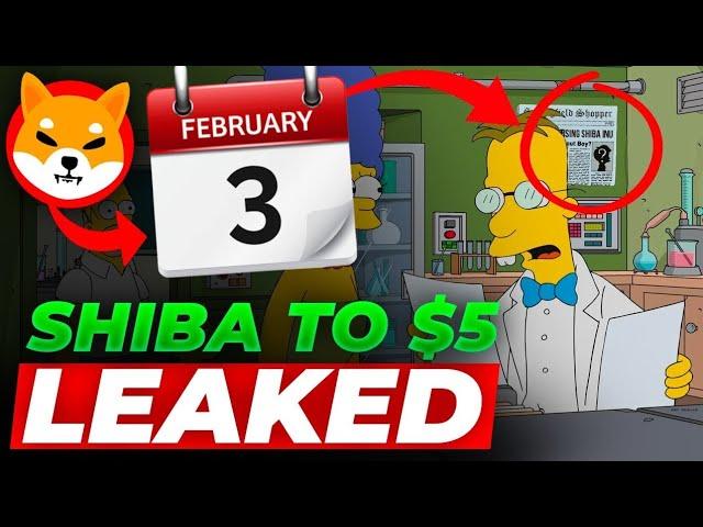 Shiba Inu PRICE predicted by The Simpsons On 3 FEBRUARY 2022!! - CHECK THIS OUT