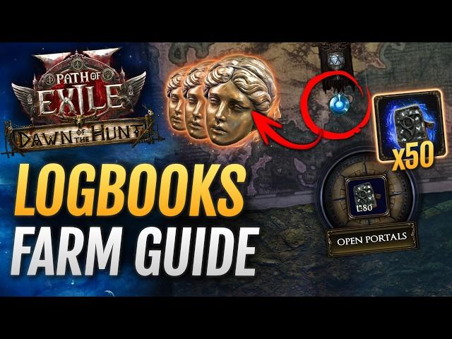 [PoE 2] Farm DIVINES in LOGBOOKS! Guide + X50 Farm Test (No Atlas Tree Needed) - Path of Exile 2