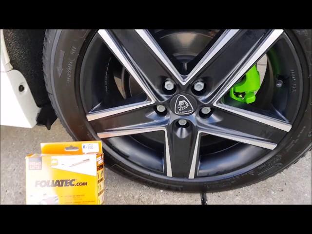 TOYOTA PRIUS PAINT BRAKE CALIPERS, ПОКРАСКА СУППОРТОВ