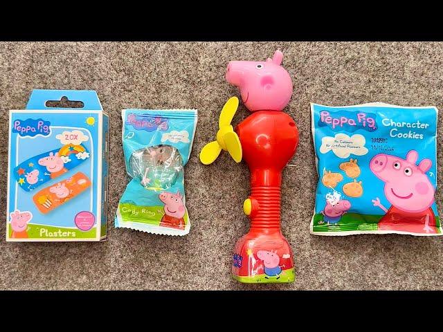 *NEW*  Candy ASMR | Satisfying Peppa Pig Video | Funny Lollipop Surprise Fan Sweets & Toys unboxing