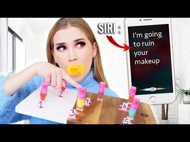 SIRI PICKS MY MAKEUP ?! *siri doesn’t like me*