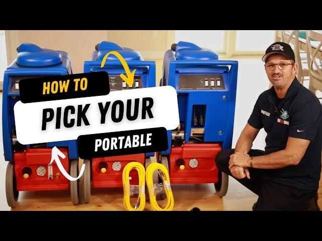 How To Pick a Portable Cleaning Machine For Your Business!