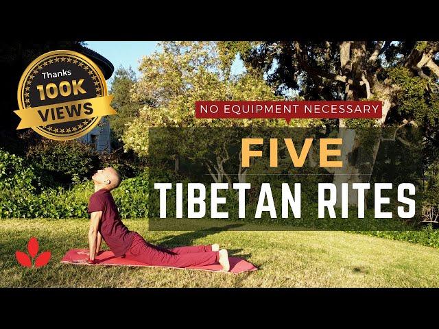 5 TIBETAN RITES YOGA // THE FOUNTAIN OF YOUTH // FOLLOW ALONG 