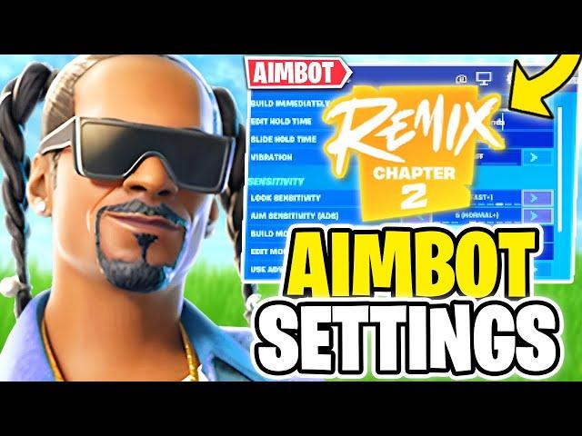 *NEW* #1 RANKED Controller Settings In CHAPTER 2 REMIX!  (BEST XBOX/PS4 Settings!)