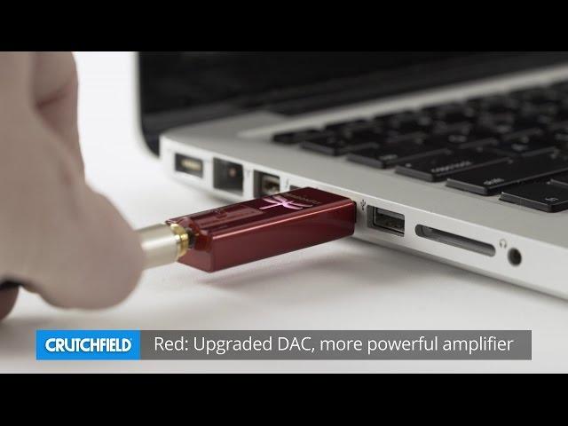 AudioQuest DragonFly USB DAC/headphone amplifier | Crutchfield video