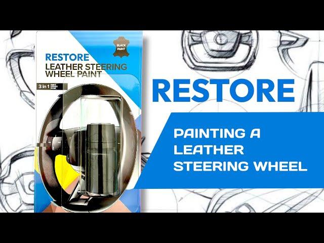 Worn steering wheel? Painting and restoration by yourself from RESTORE!