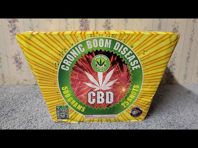 Fireworks Demo (500 Gram Cake) - Chronic Boom Disease (Pyro High) - *RECOMMENDED ITEM"