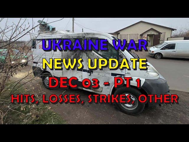 Ukraine War Update NEWS (20241203a): Pt 1 - Overnight & Other News