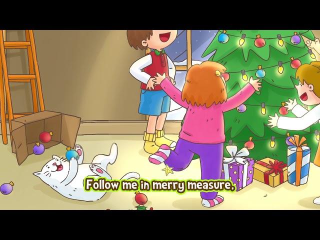 Deck The Halls | สร้างเด็กสองภาษา ด้วยเพลงภาษาอังกฤษ | MISbook