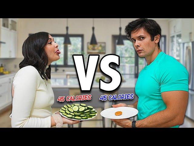 Eat Twice As Much, Keep Calories The Same (Healthy vs Unhealthy)