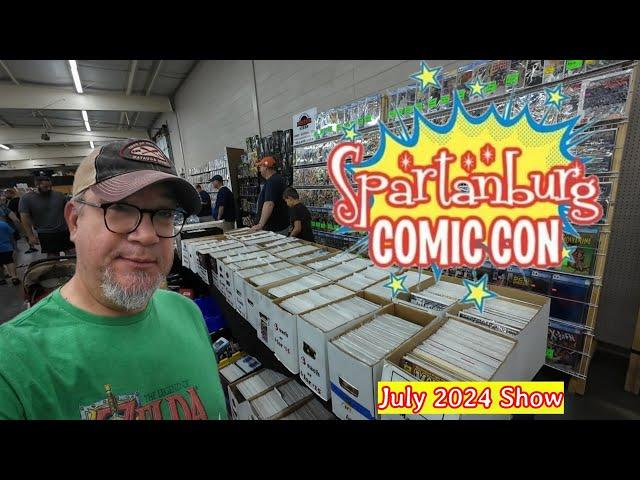 Spartanburg Comic Con | July Show | Great little show with vintage Comics and Toys | Nice Haul, too.