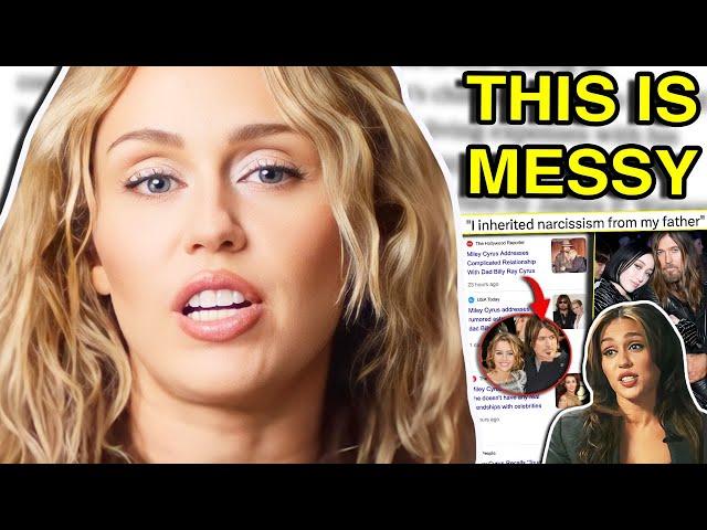 CYRUS FAMILY DRAMA GETS WORSE (miley speaks out)