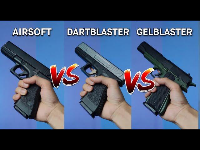 Mana yang paling SERU!? Airsoft? GelBlaster? DartBlaster?