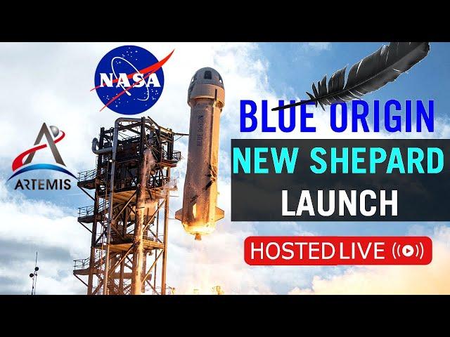 [Launch- 56:20] BLUE ORIGIN New Shepard Launch LIVE | NS-13 Mission | Jeff Bezos rocket company