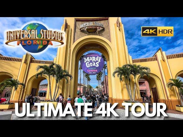 Universal Studios Orlando Florida Complete 4K TOUR | Universal Orlando 2024