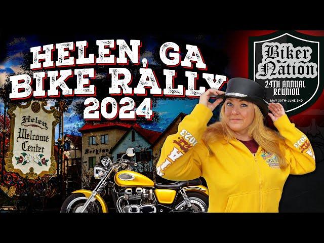 Ride Along with Gray Beard Biker to the Biker Nation Reunion Rally in Helen, GA