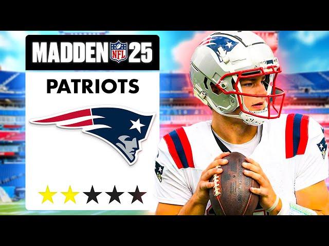 I Restarted the New England Patriots Dynasty in Madden 25 Franchise