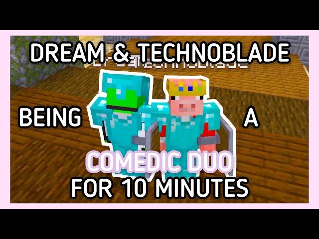 Dream and Technoblade Being a Comedic Duo for 10 Minutes