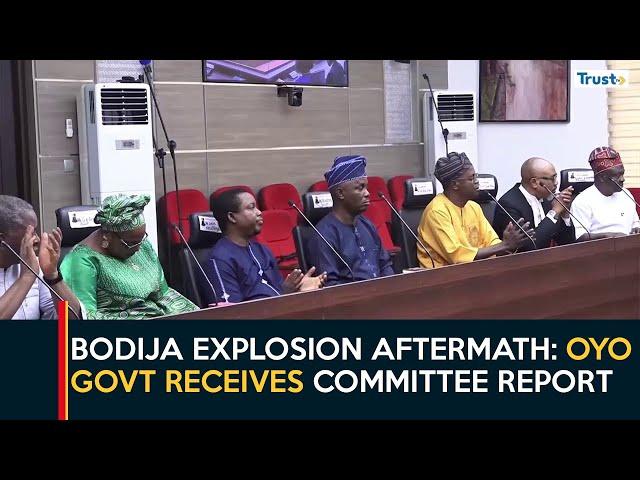 Bodija Explosion Aftermath: State Govt Receives Committee Report, Vows To Implement Recommendations