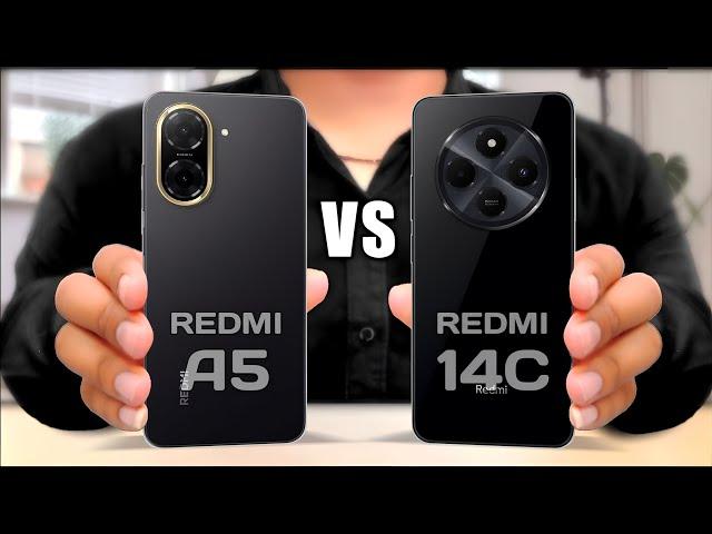 Redmi A5 4G Vs Redmi 14C 4G || Full Comparison 