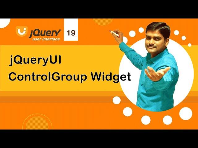 jQuery UI Control Group Widget - jQuery UI Tutorial 19 