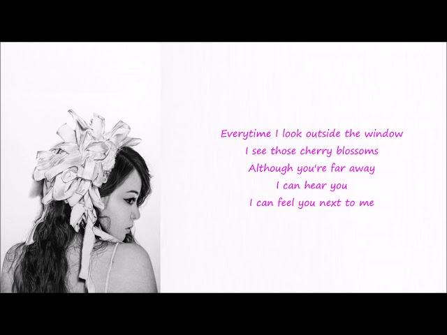 Ailee - Sakura (Lyrics Video)