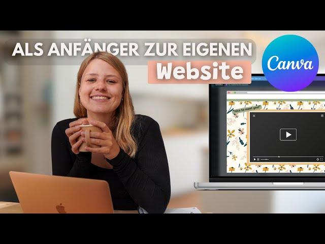 Eine Website mit Canva bauen ️ Anleitung & Test vom *Canva Website Builder*