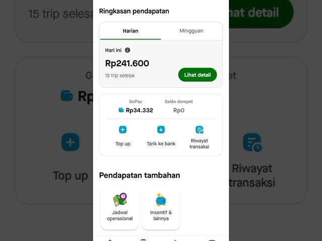 gopartner versi terbaru #gojek #gopartner #shorts