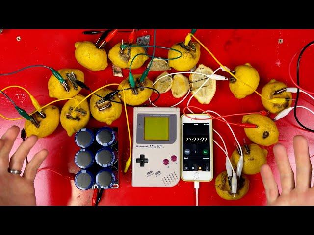 The Lemon Powered Game Boy