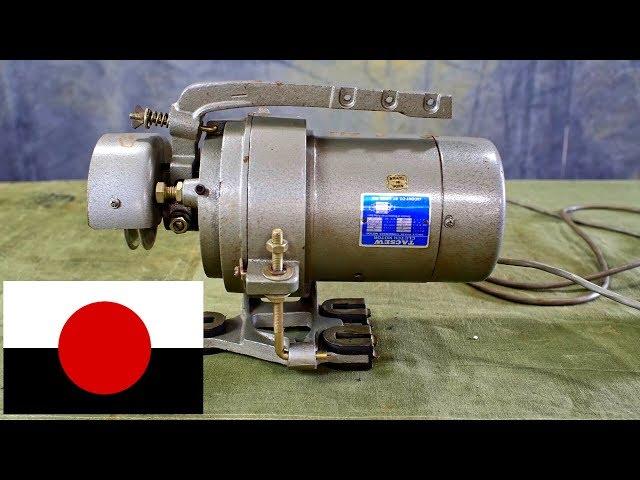 Industrial Sewing Machine Clutch Motor - Components Operation Wiring Diagram