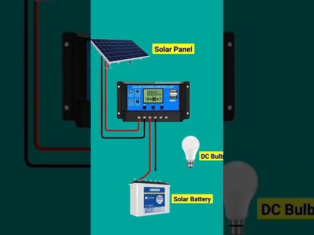 HOW TO CONNECT ELECTRIC WIRE IN THE BULB // HOW TO CONNECT SOLAR TO BULB / WHAT IS Inverter #solar.