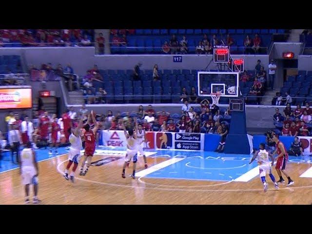 Chris Banchero sends the game to overtime | PBA Commissioner’s Cup 2018