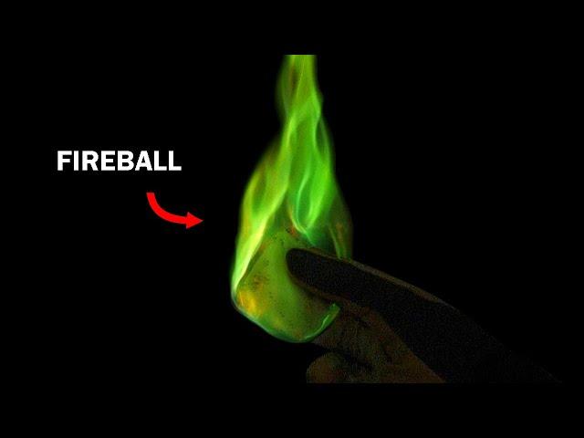 Making a fireball from scratch is crazy