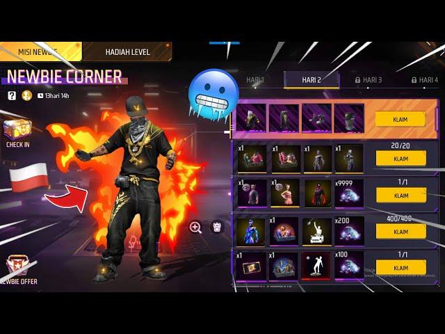 First recharge buying 118500 DIAMONDS and exclusive packagesLV 1 TO PRO  !  GARENA FREE FIRE