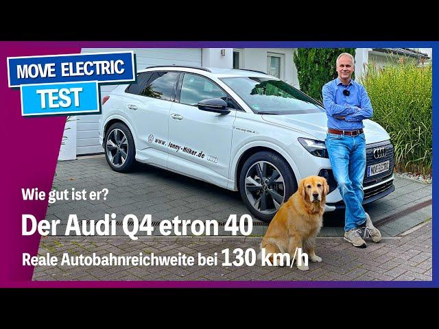 How good is the Audi Q4 etron? The electric compact SUV at 130 kmh, incl. charging curve