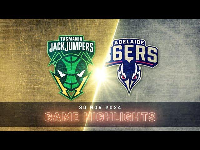 NBL Mini: Adelaide 36ers vs. Tasmania Jackjumpers | Extended Highlights