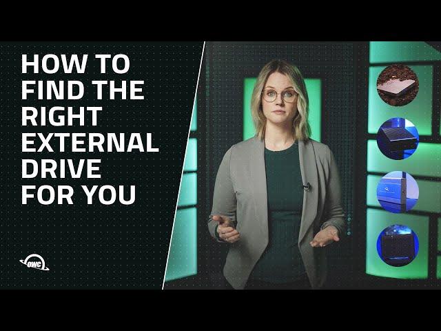 How to find the right external drive for you