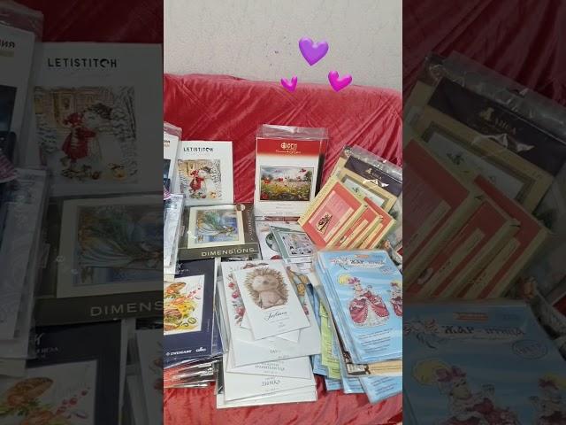 #вышивкакрестиком #мои запасы  #наборы