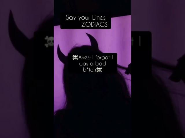 Say you lines zodiac Signs! Subscribe! #foryoupage #shorts #zodiac #poojakanmas