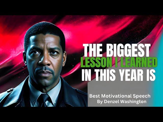 Denzel Washington Motivational Speech|Denzel Washington's Most Powerful Motivational Speech 2025