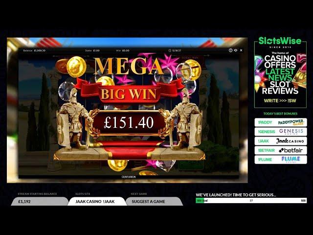 Online Slots - Centurion - Free Spins