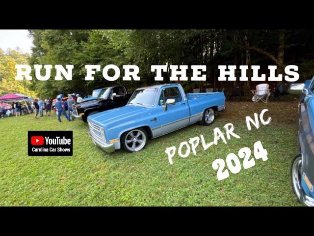 Run for the Hills Car Show - Poplar, NC Hot Rods, Classic Trucks and Cool Cars Carolina Car Shows