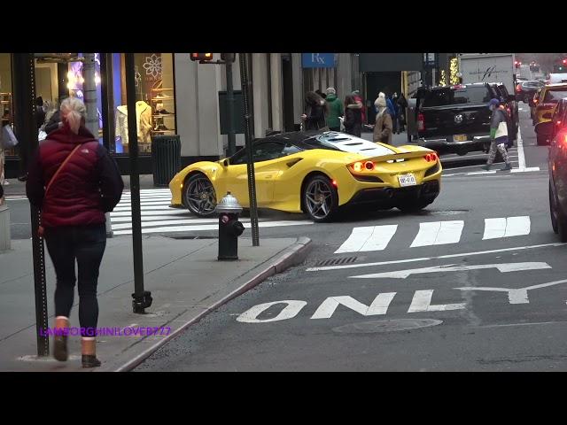 Supercars In New York (600LT, F8, 2021 Maybach)